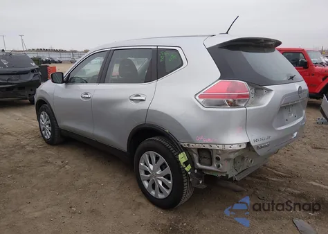 2015 Nissan Rogue S from USA, damaged, VIN KNMAT2MV1FP573602